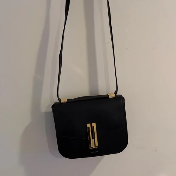 DeMellier | The Vancouver in Black Smooth (Crossbody Bag) - Picture 1 of 8